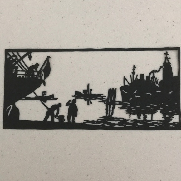 💖 Handmade PaperCut Silhouette Scherenschn… - Picture 1 of 5